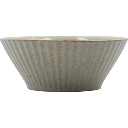 Bowl, HDPleat, Grey;Brown