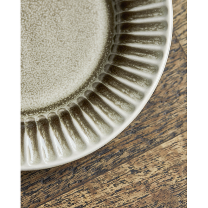 Cake plate, HDPleat, Grey;Brown