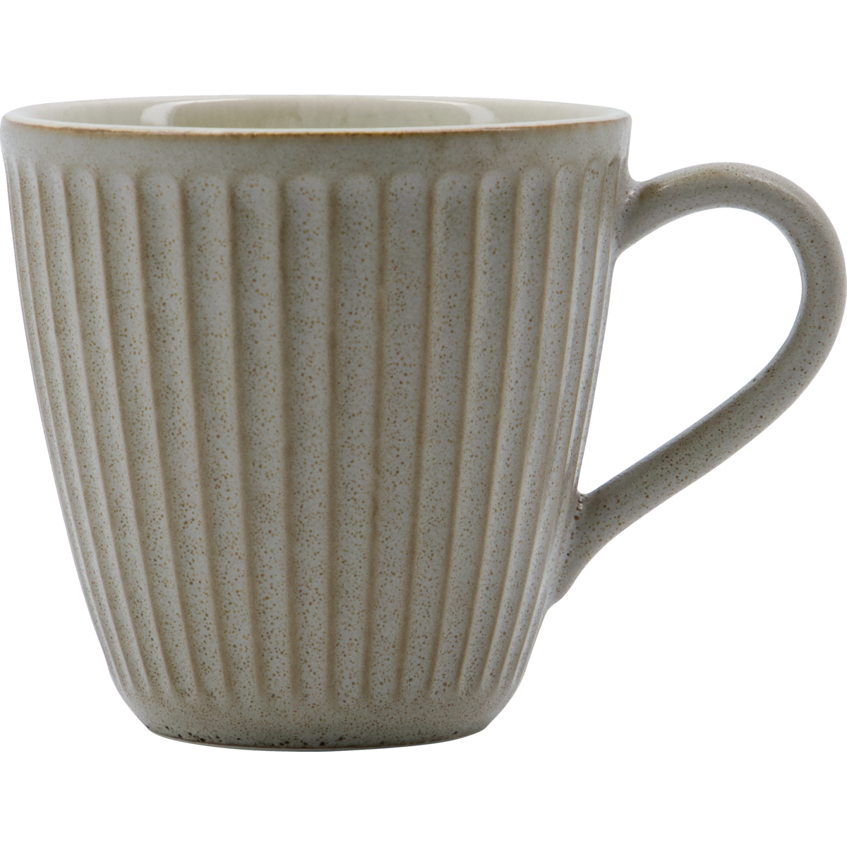 Mug, HDPleat, Grey;Brown