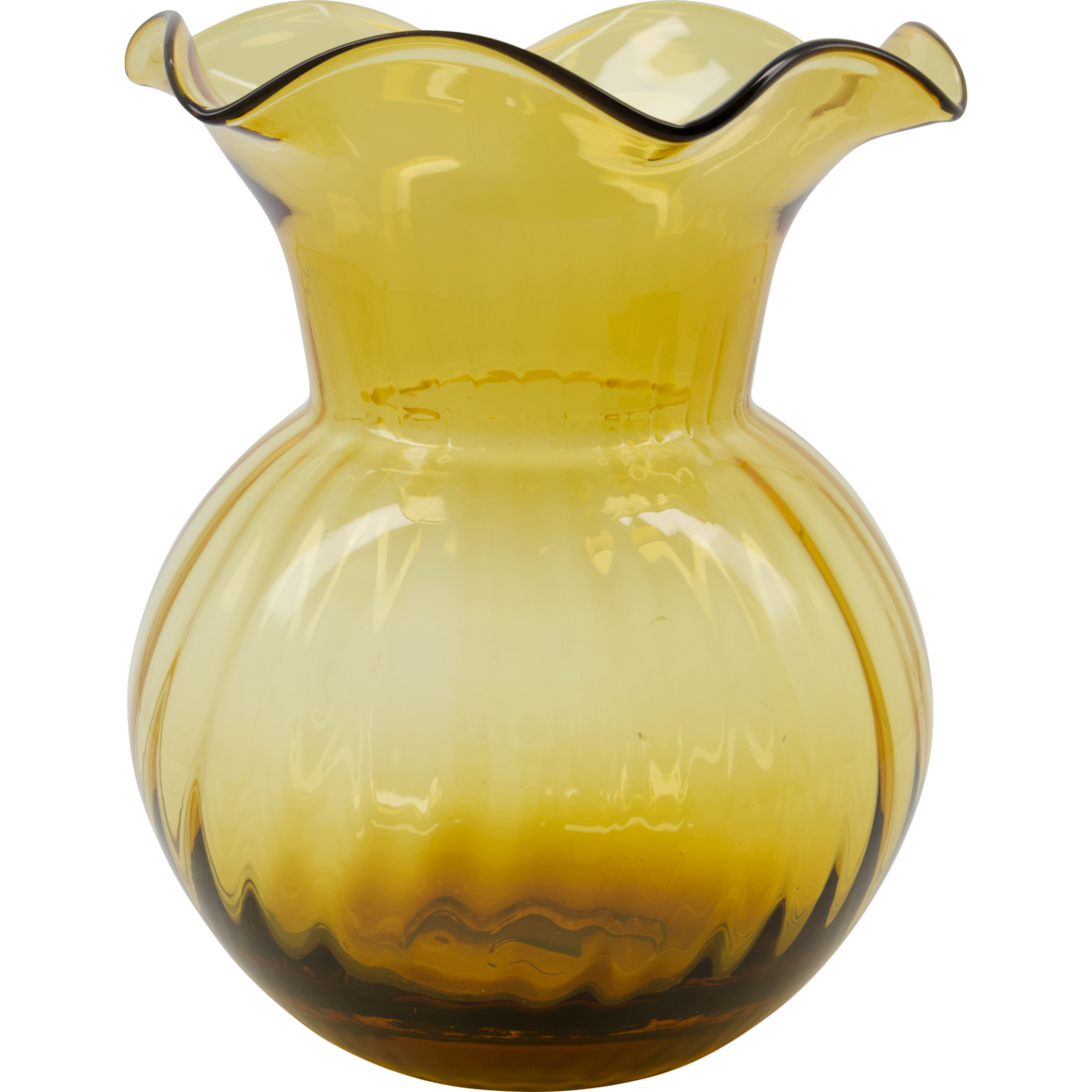 Vase, HDPomp, Amber