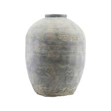 House Doctor - Vase, Rustik, Beton - h: 47 cm, dia: 37 cm