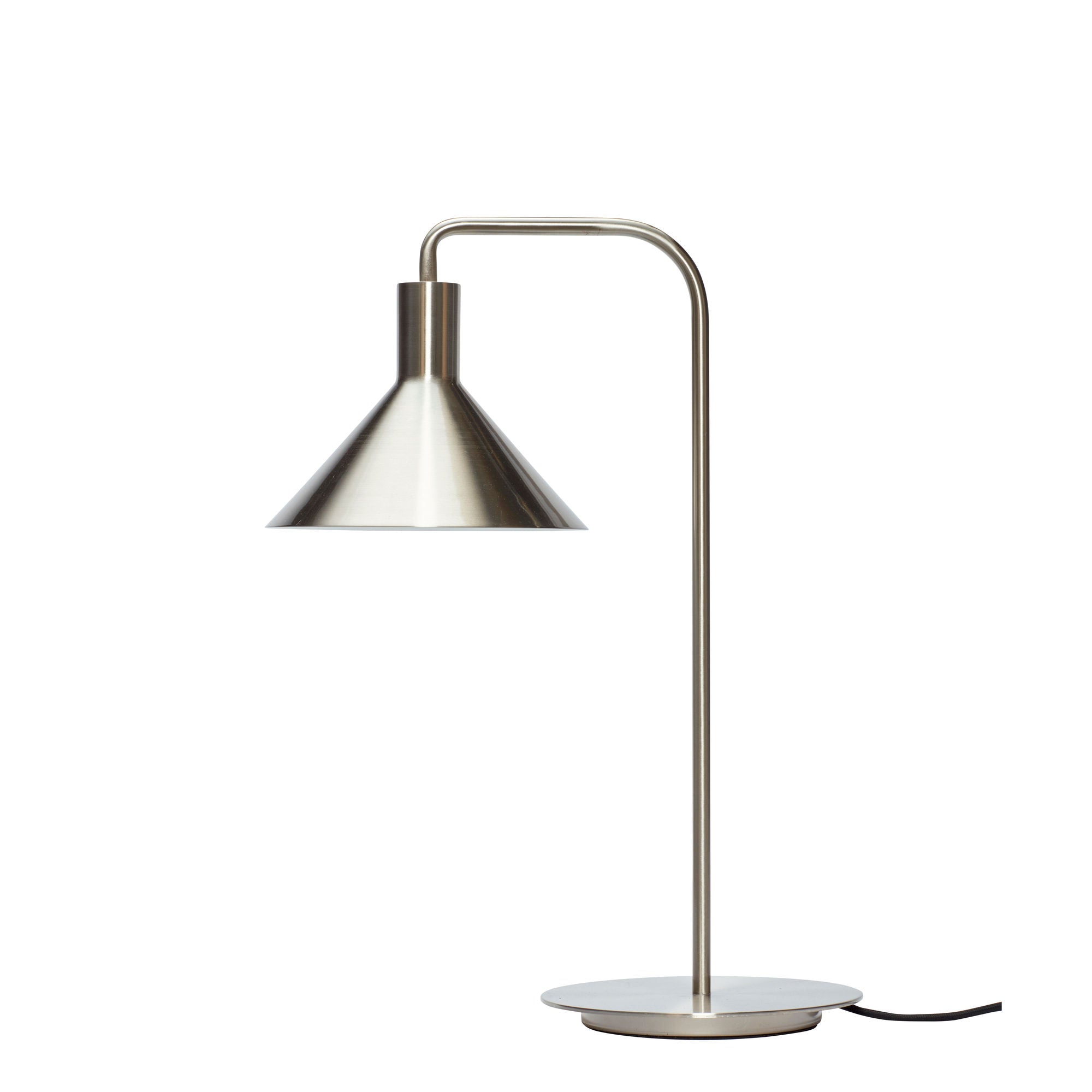 Solo Bordlampe Nikkel - ø37xh50cm, E27