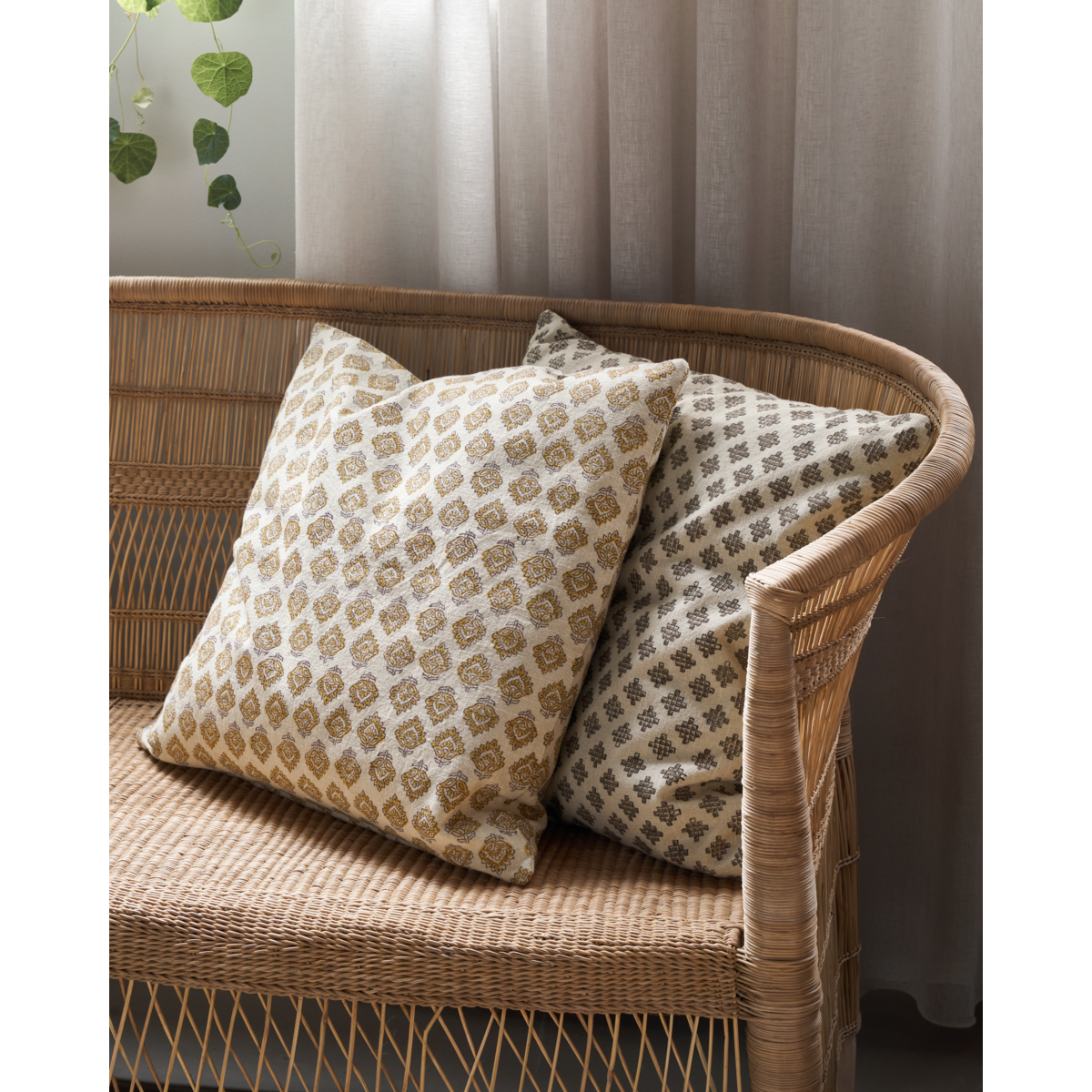 Cushion cover, HDSaba, Beige