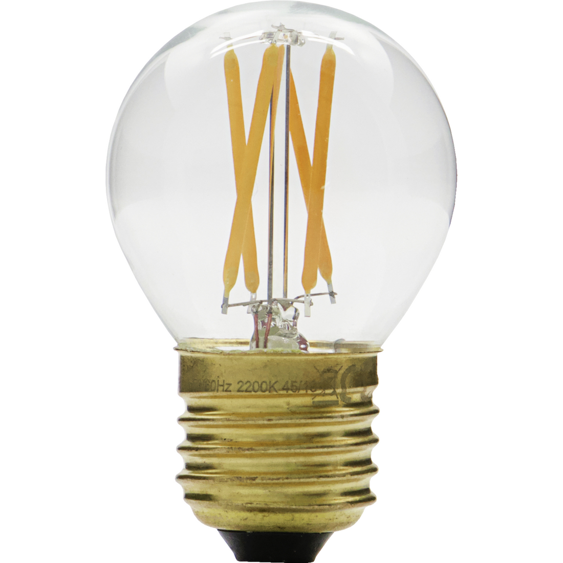 E14 LED bulb, HDKrone, Clear