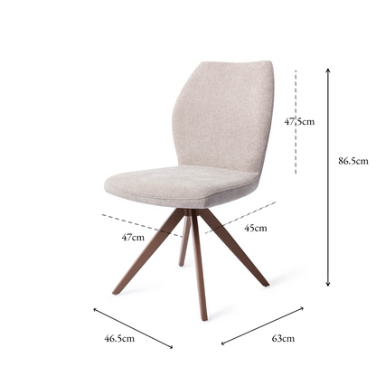 Ikata Dining Chair Pretty Plaster