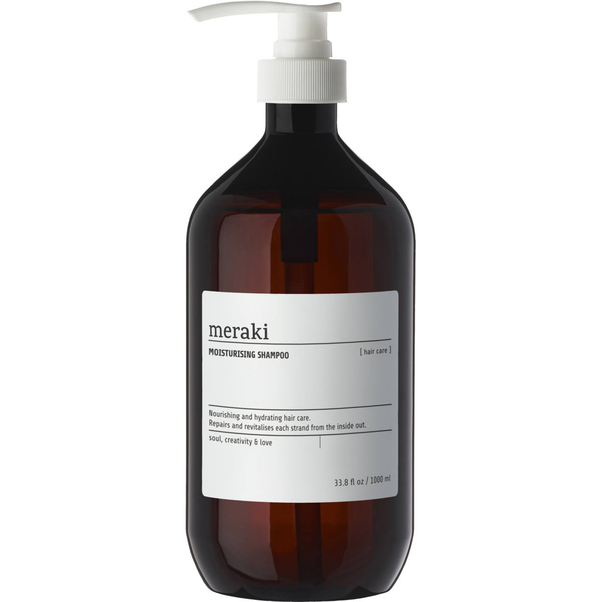 Moisturising shampoo, Brun