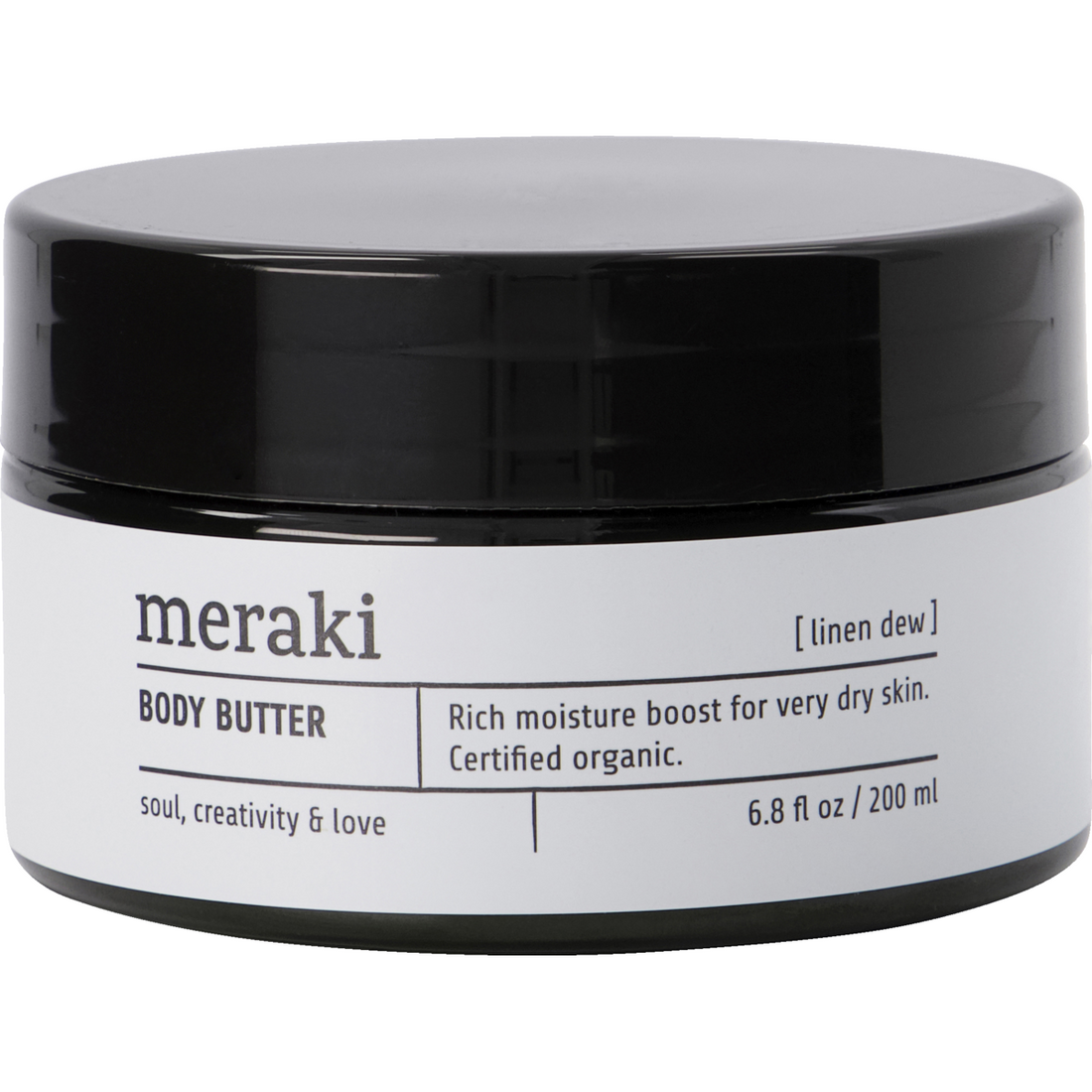 Body butter, Linen dew, Brun