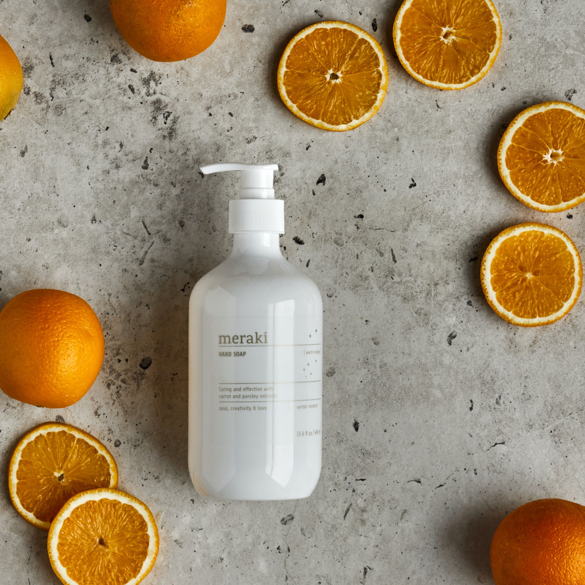 Hand soap, Warm Orange, Winter Moment