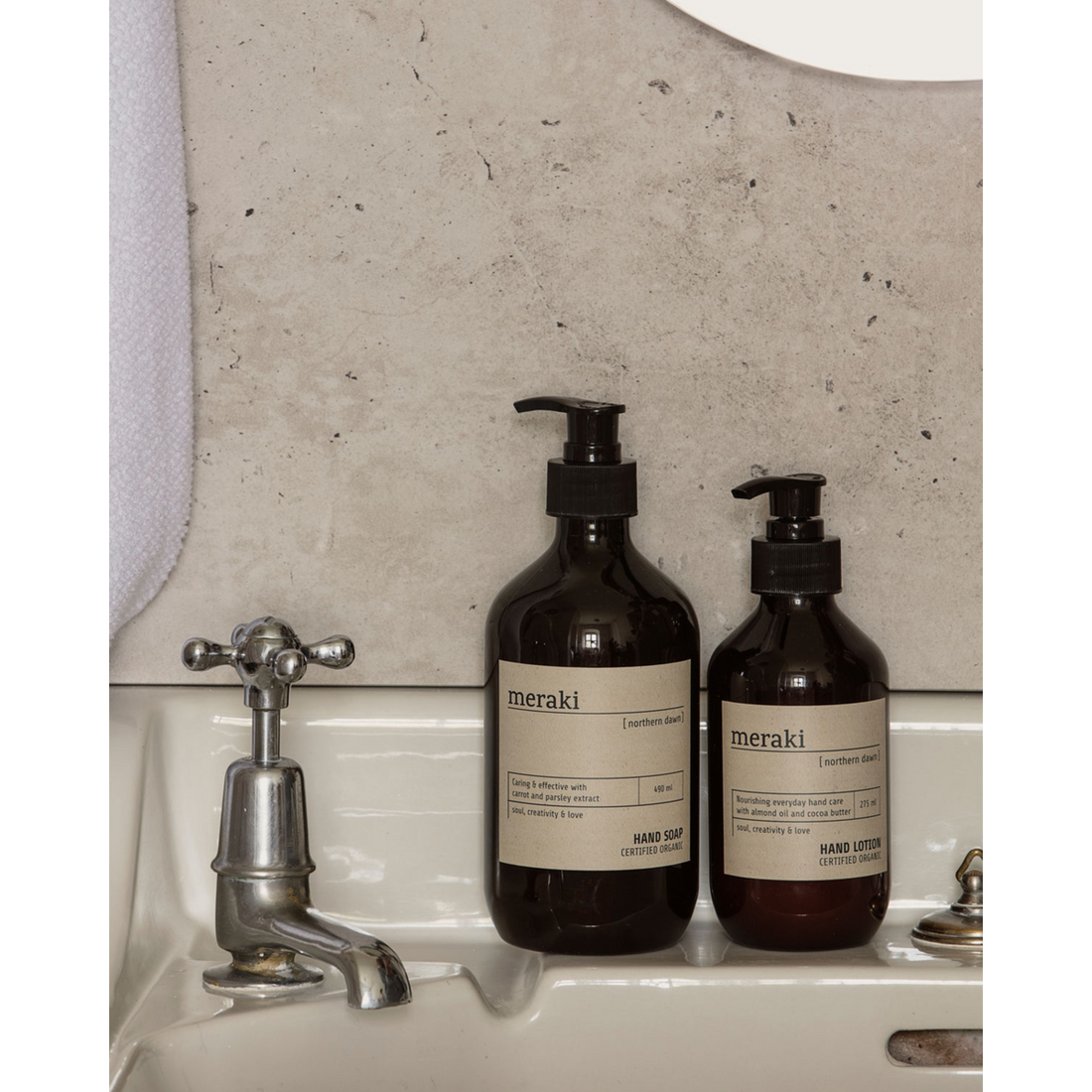 Hand soap, Northern dawn, Brun