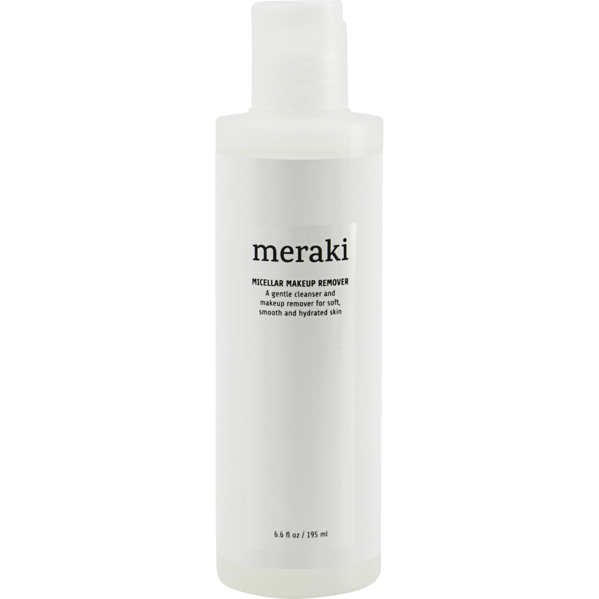 Micellar makeup remover, Hvid