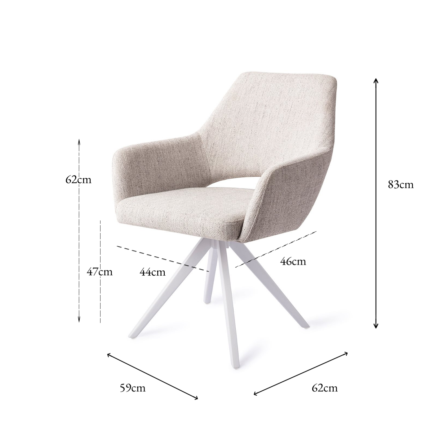 Yanai Dining Chair Pigeon