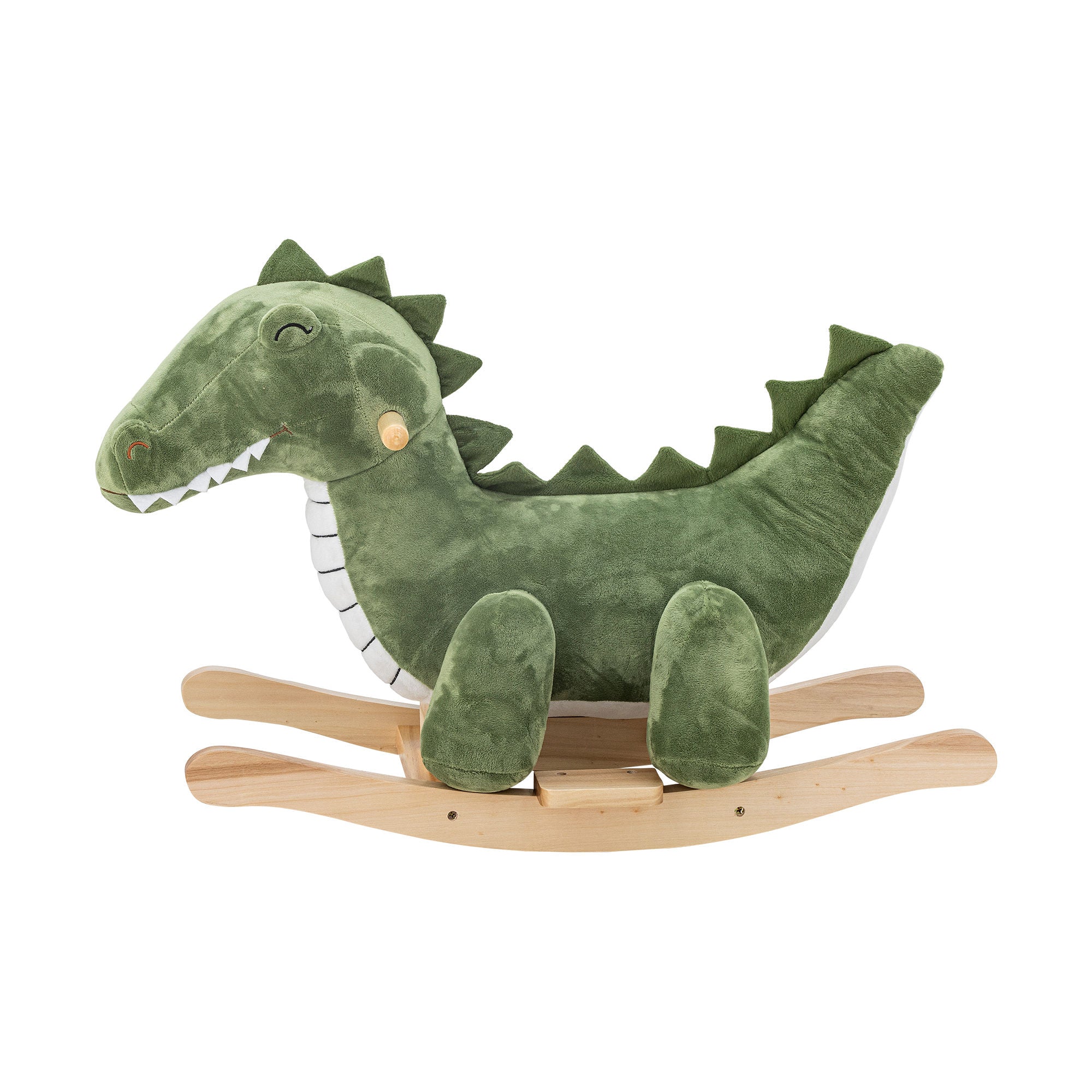 Bloomingville MINI Arnie Rocking Toy, Crocodile, Grøn, Polyester