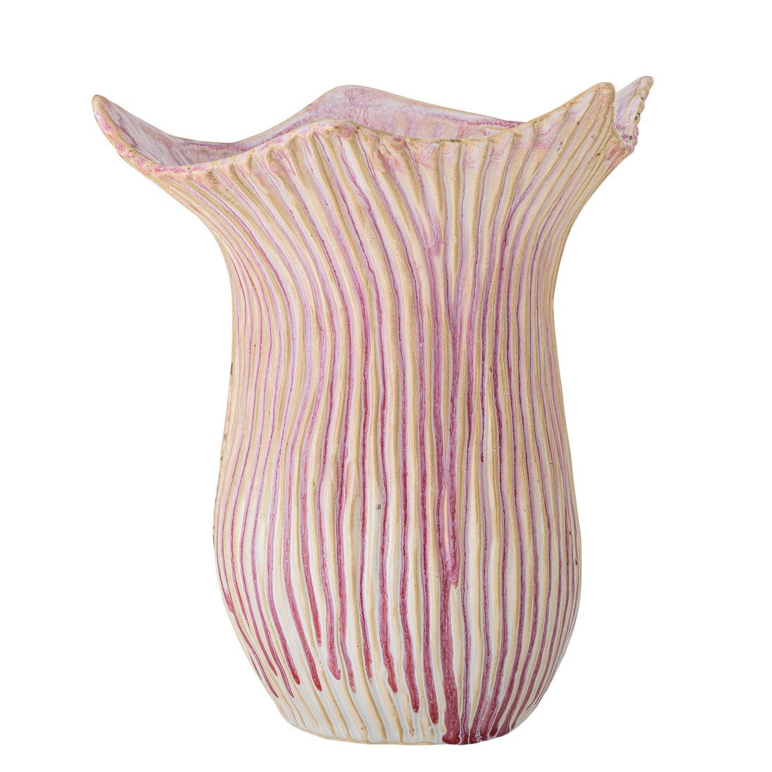 Creative Collection Floral Vase, Rosa, Stentøj