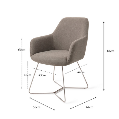 Hiroo Dining Chair Foggy Fusion