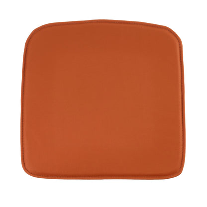 Luksus cognac læderhynde til Muuto Fiber Armchair stolen