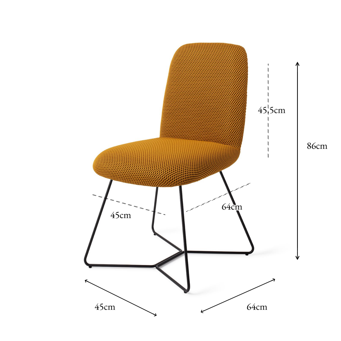 Taiwa Dining Chair Groovy Garam