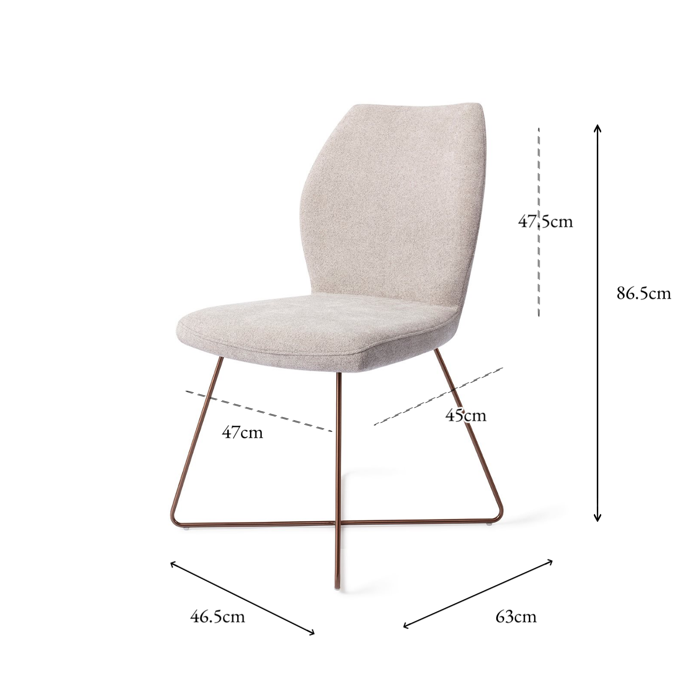 Ikata Dining Chair Pretty Plaster