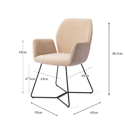 Misaki Dining Chair Funky Fudge