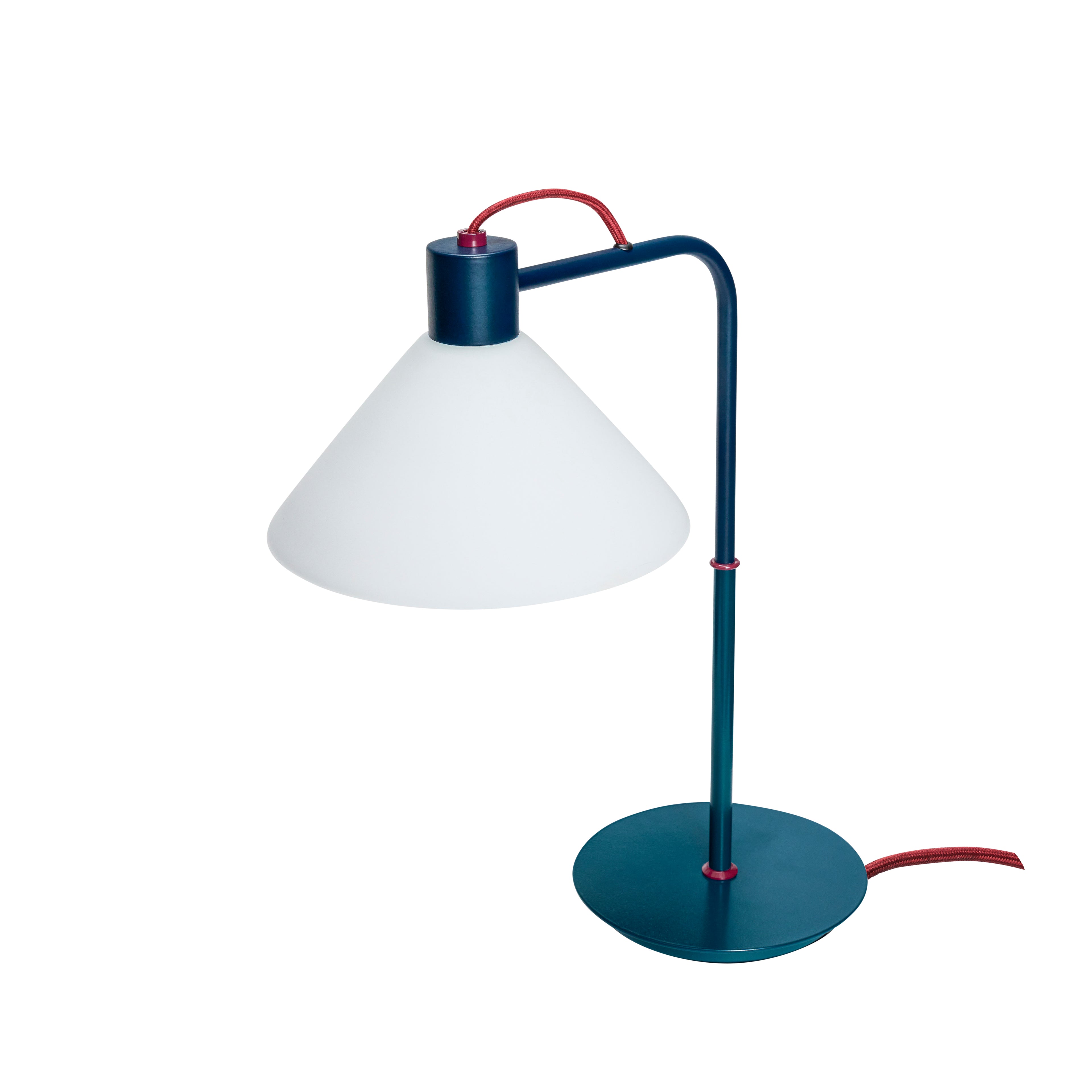 Spot Bordlampe Blå - ø37x22xh44cm, E27