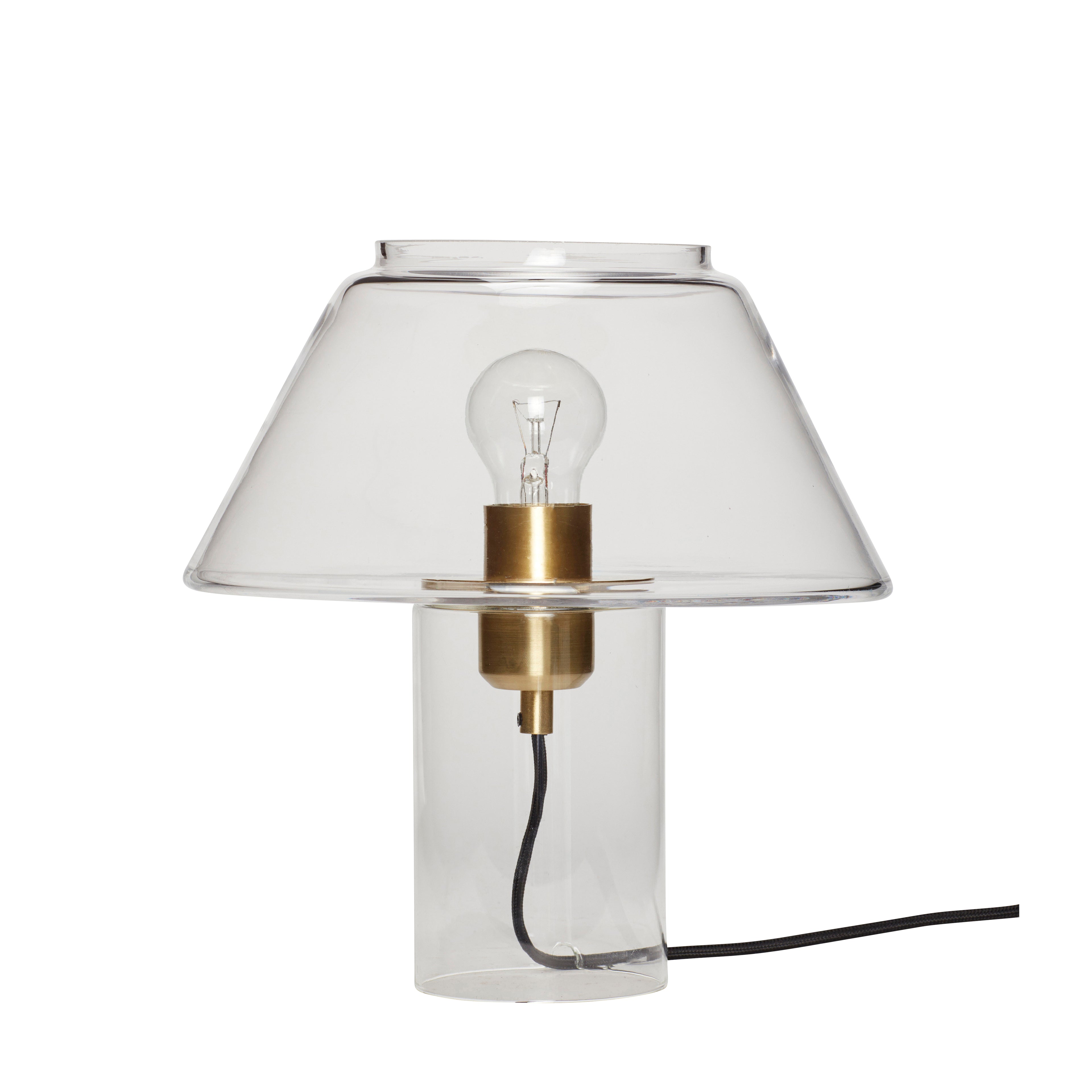 Gople Bordlampe Klar - ø27xh29cm, E27