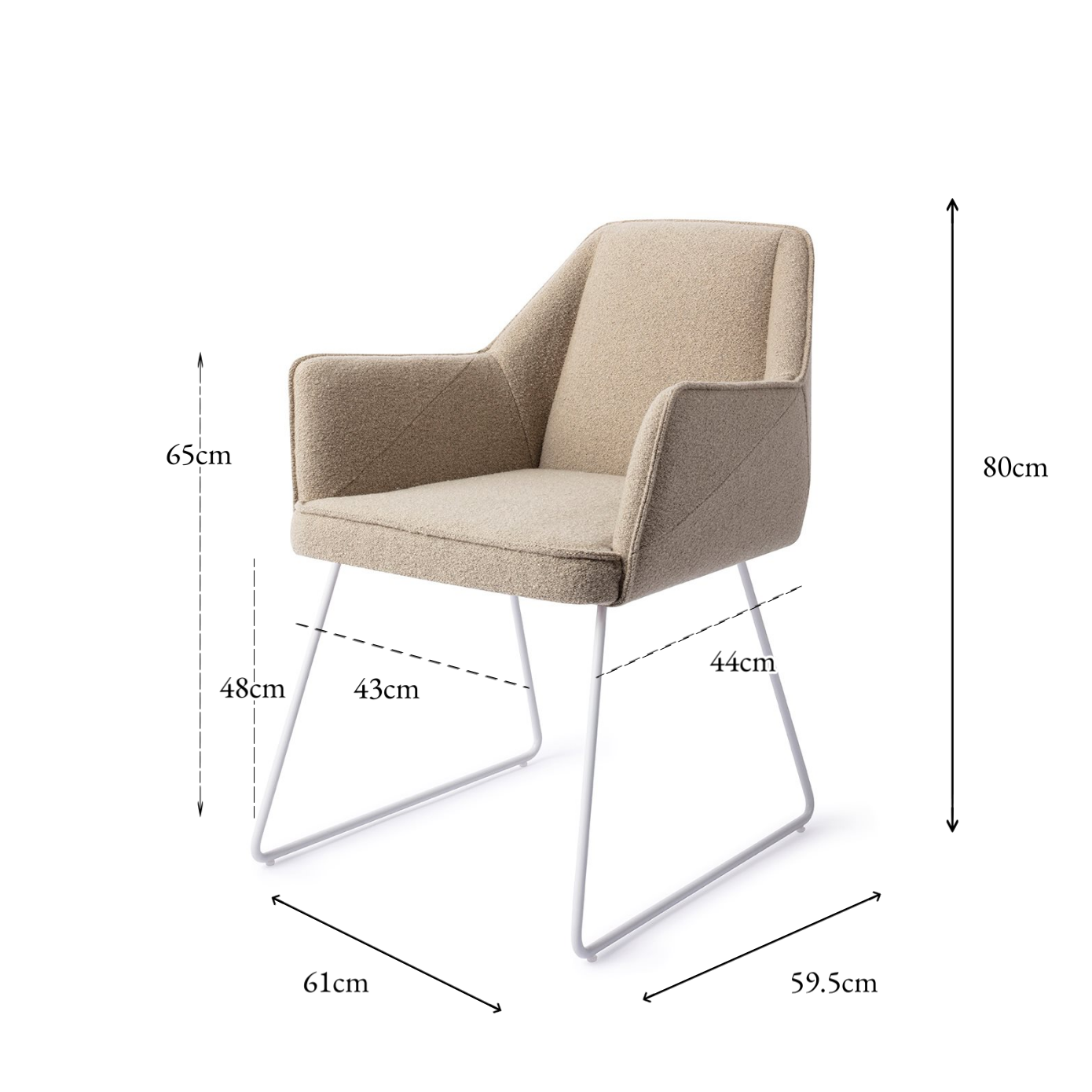 Tome Dining Chair Great Greige