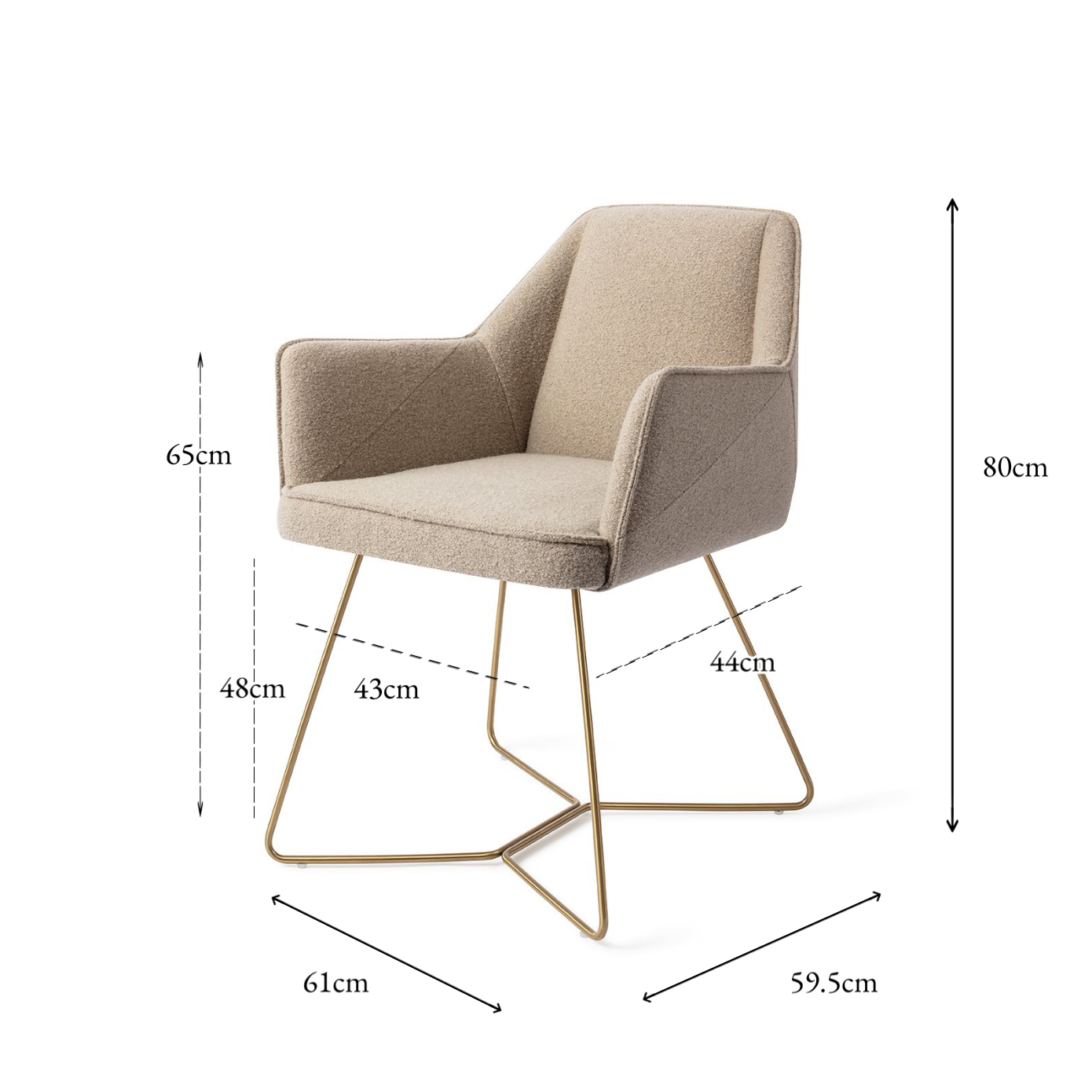 Tome Dining Chair Great Greige