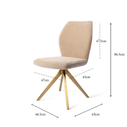 Ikata Dining Chair Funky Fudge