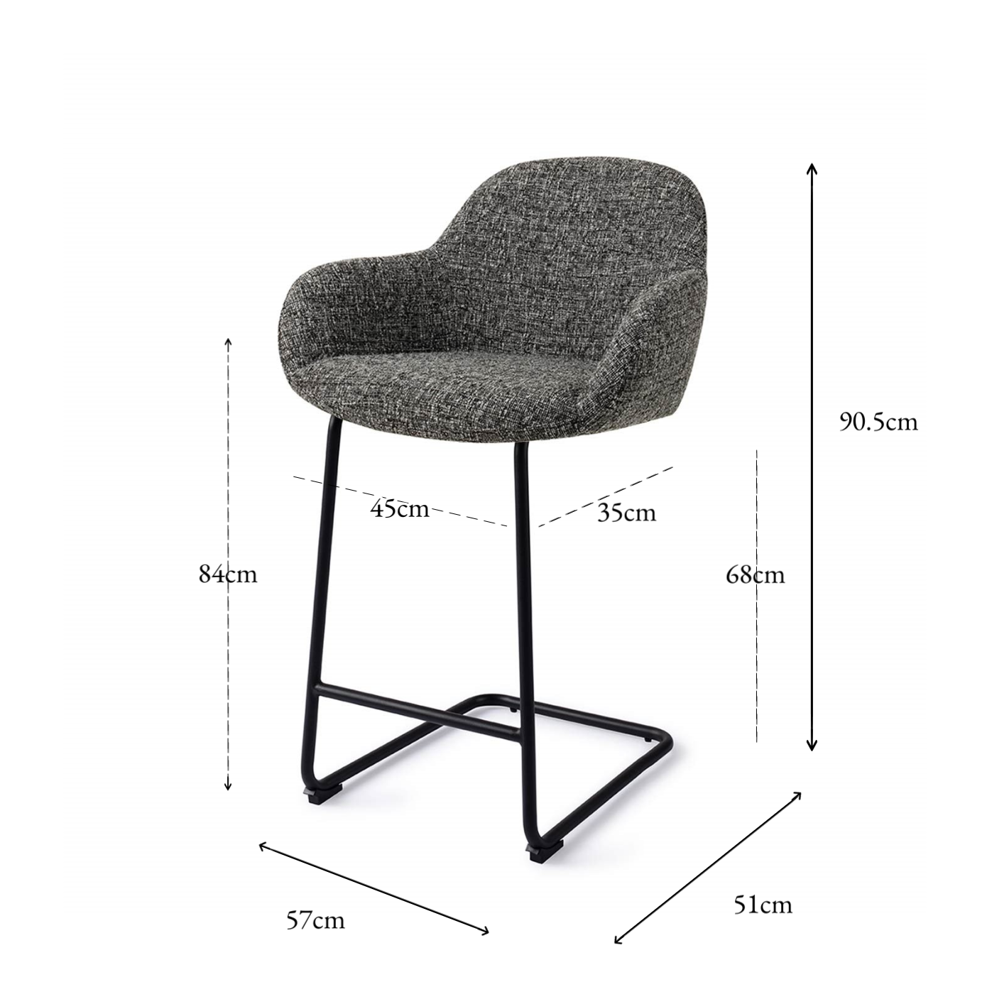 Kushi Bar Chair Skyfall