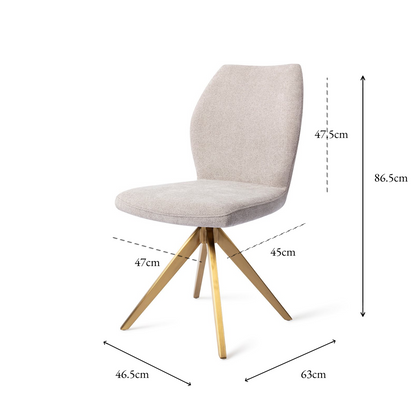 Ikata Dining Chair Pretty Plaster