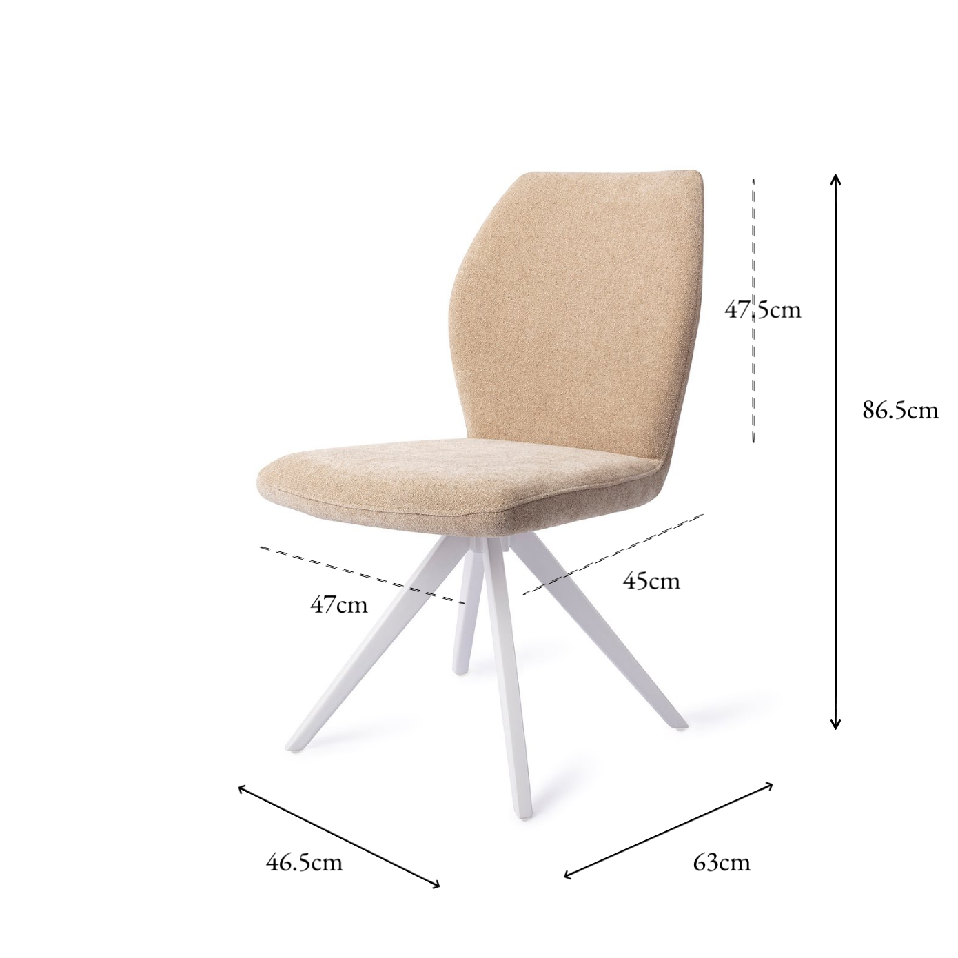 Ikata Dining Chair Funky Fudge