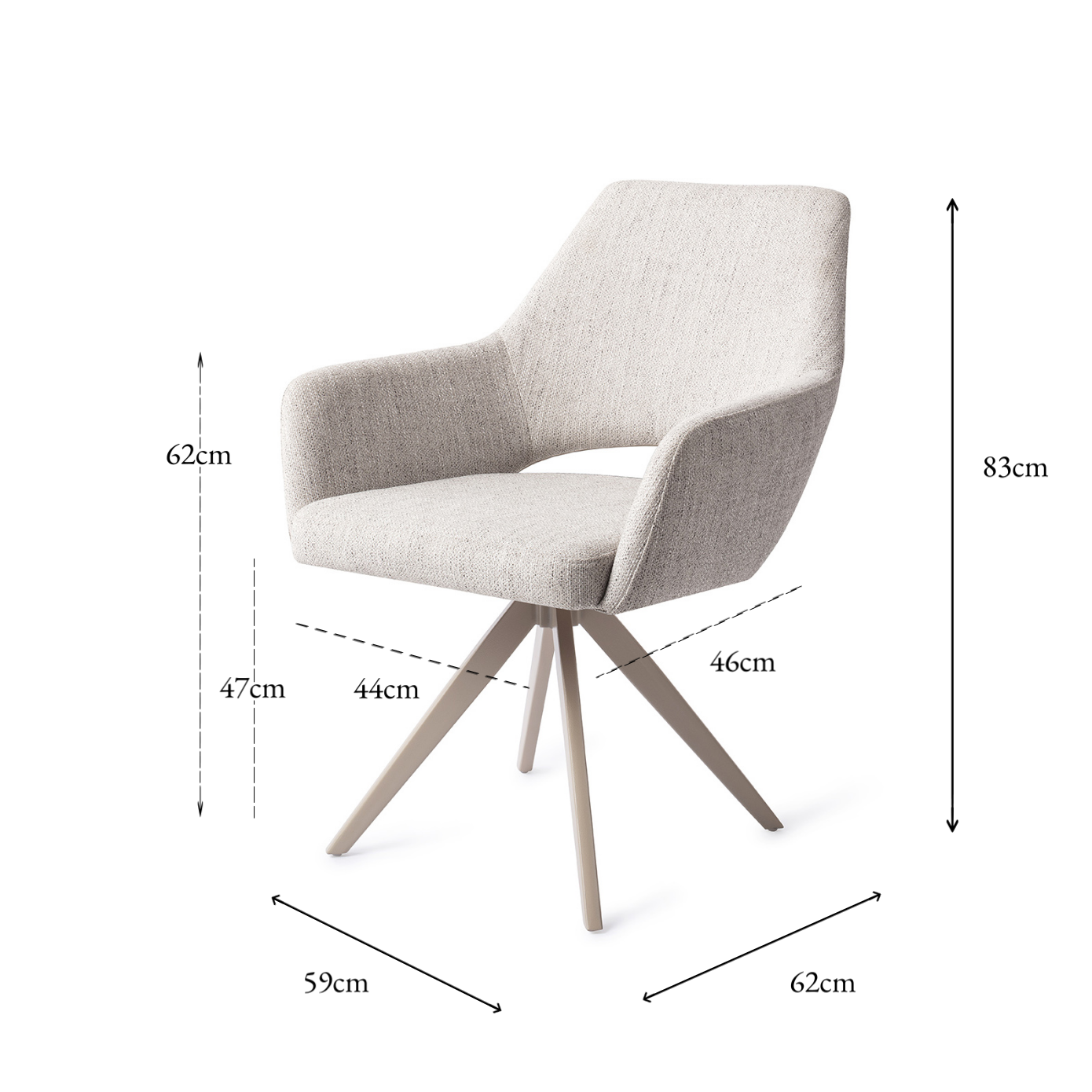 Yanai Dining Chair Pigeon