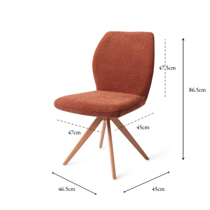 Ikata Dining Chair Cosy Copper