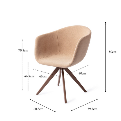 Yuni Dining Chair Barely Blush