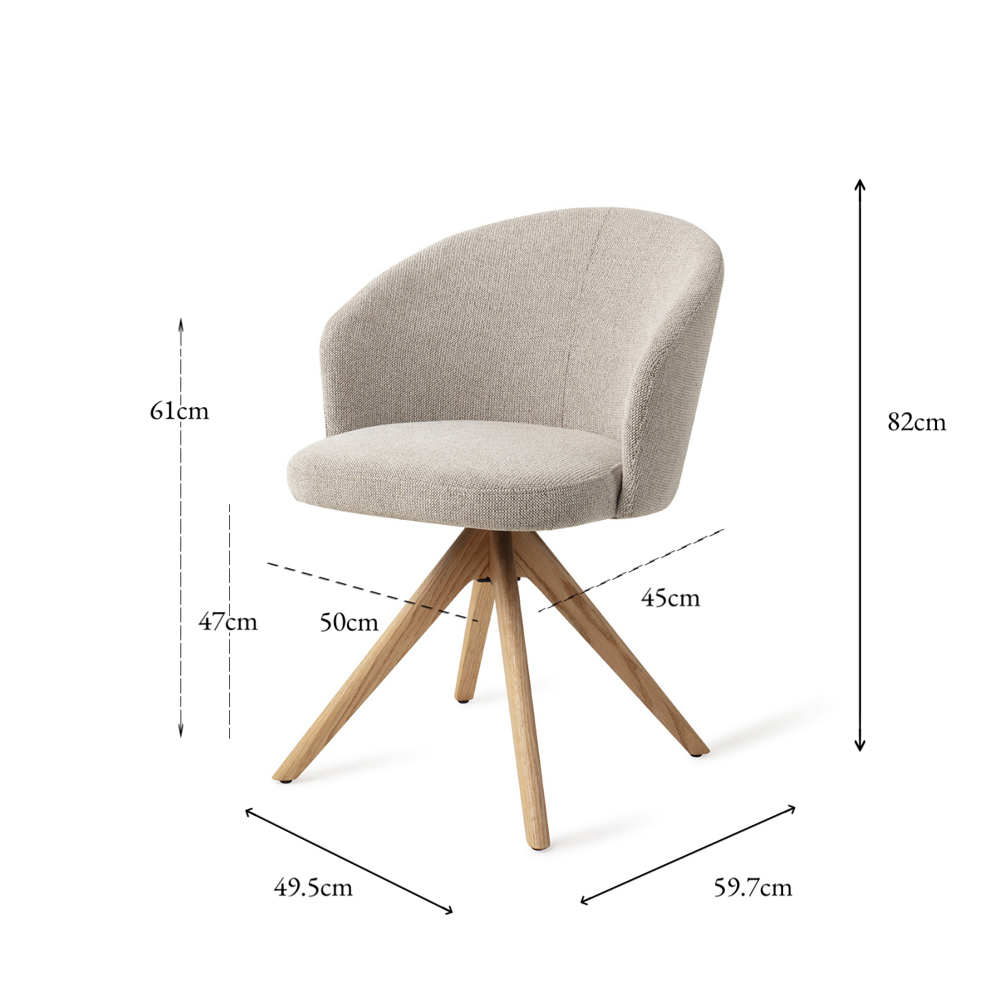 Niimi Dining Chair Pure Pale