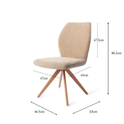 Ikata Dining Chair Funky Fudge