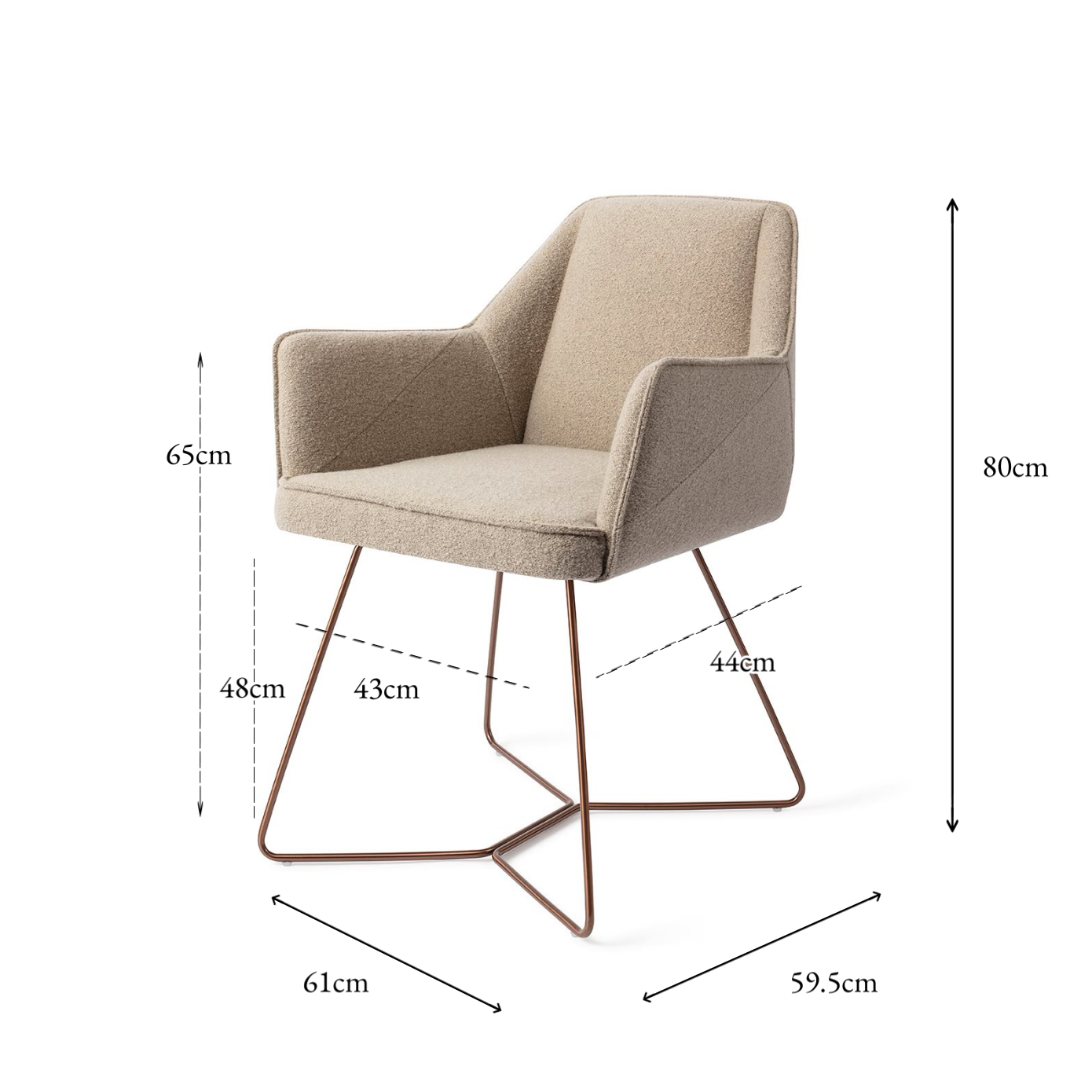 Tome Dining Chair Great Greige