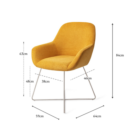 Kushi Dining Chair Sweet Corn