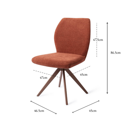 Ikata Dining Chair Cosy Copper