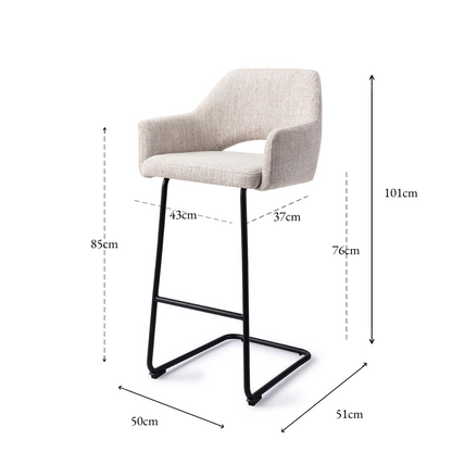 Yanai Bar Chair Pigeon