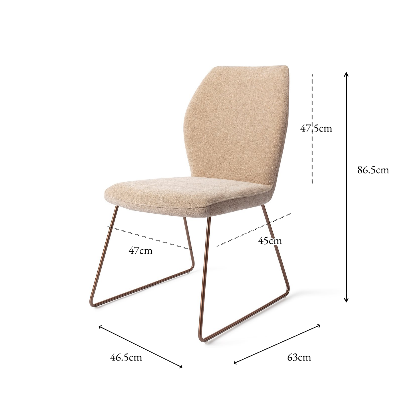 Ikata Dining Chair Funky Fudge