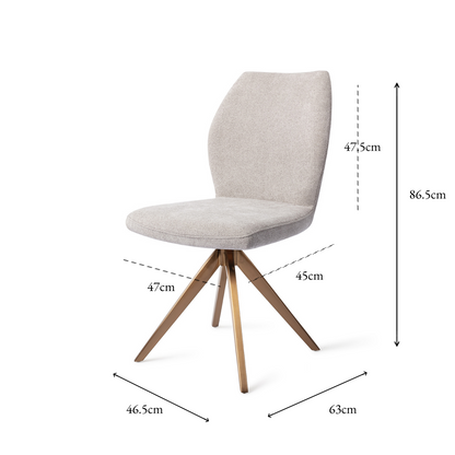 Ikata Dining Chair Pretty Plaster