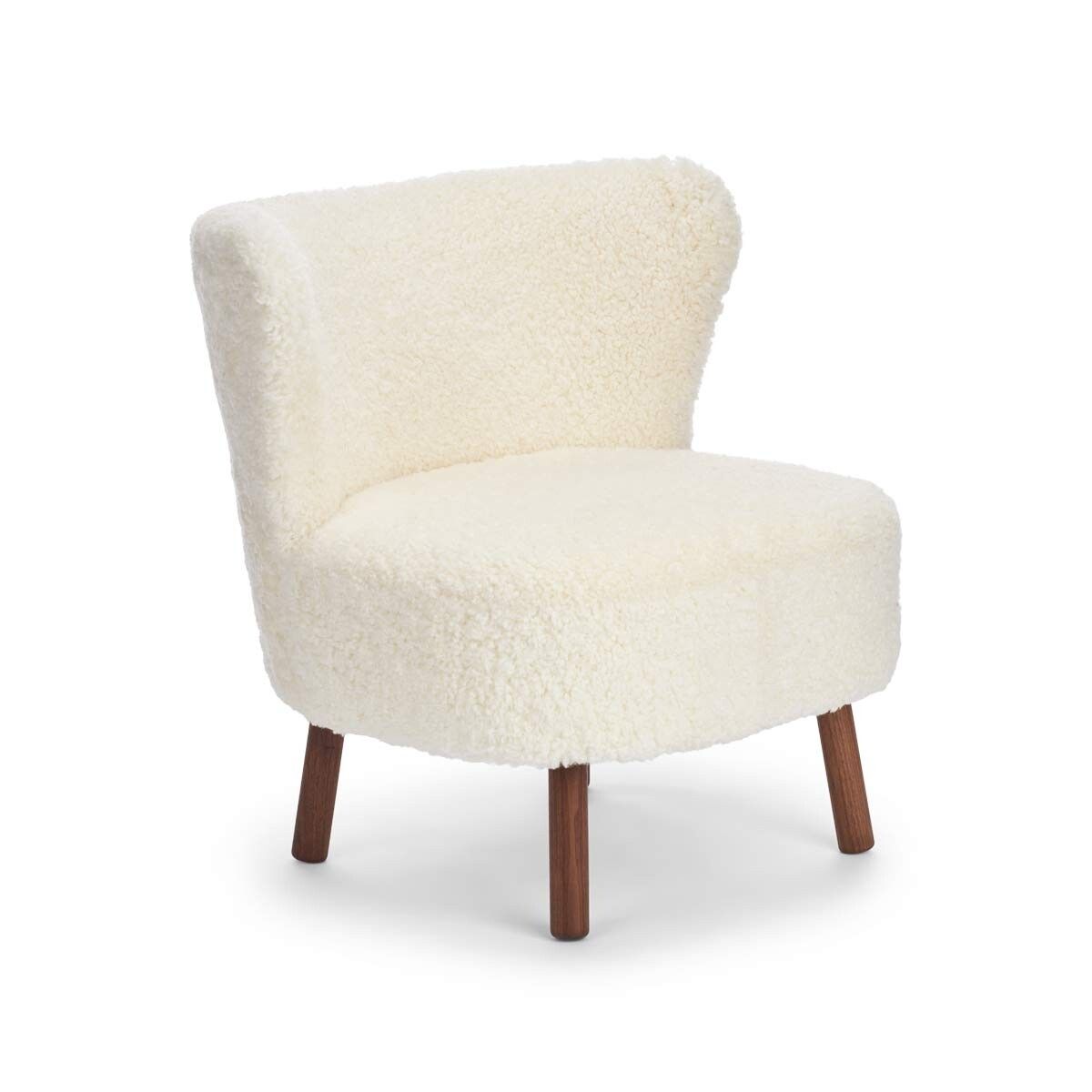 Emil Lounge Chair | Korthåret