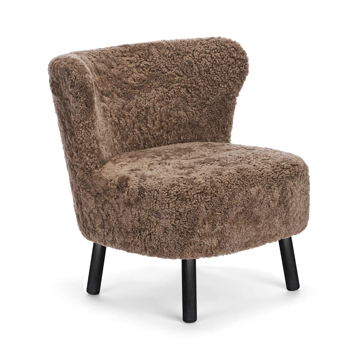 Emil Lounge Chair | Korthåret