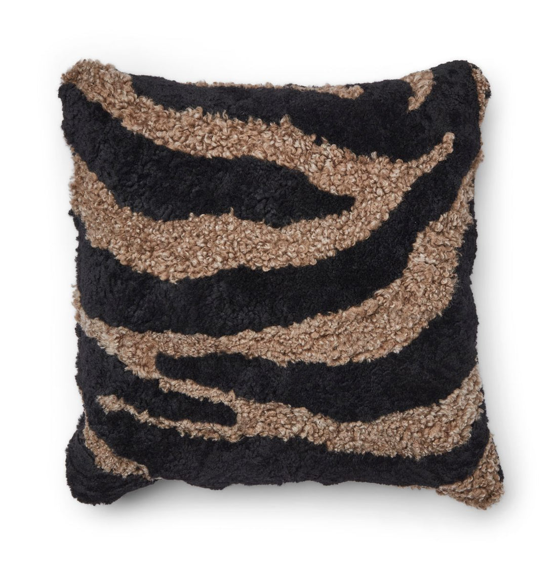 Zebra Pattern Pude | New Zealand | Korthåret | Dobbeltsidet | 60x60 cm