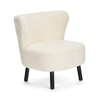 Emil Lounge Chair | Korthåret