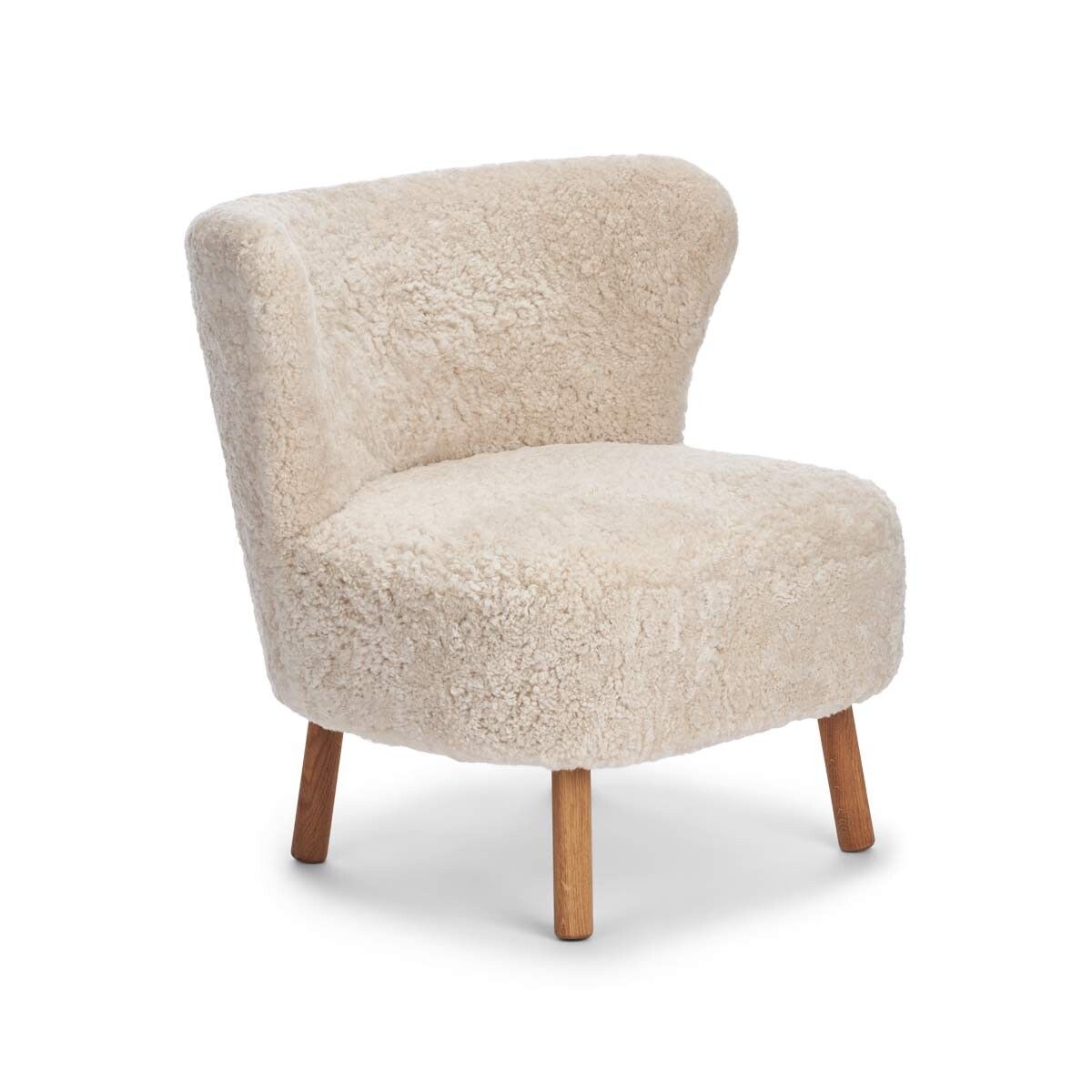 Emil Lounge Chair | Korthåret