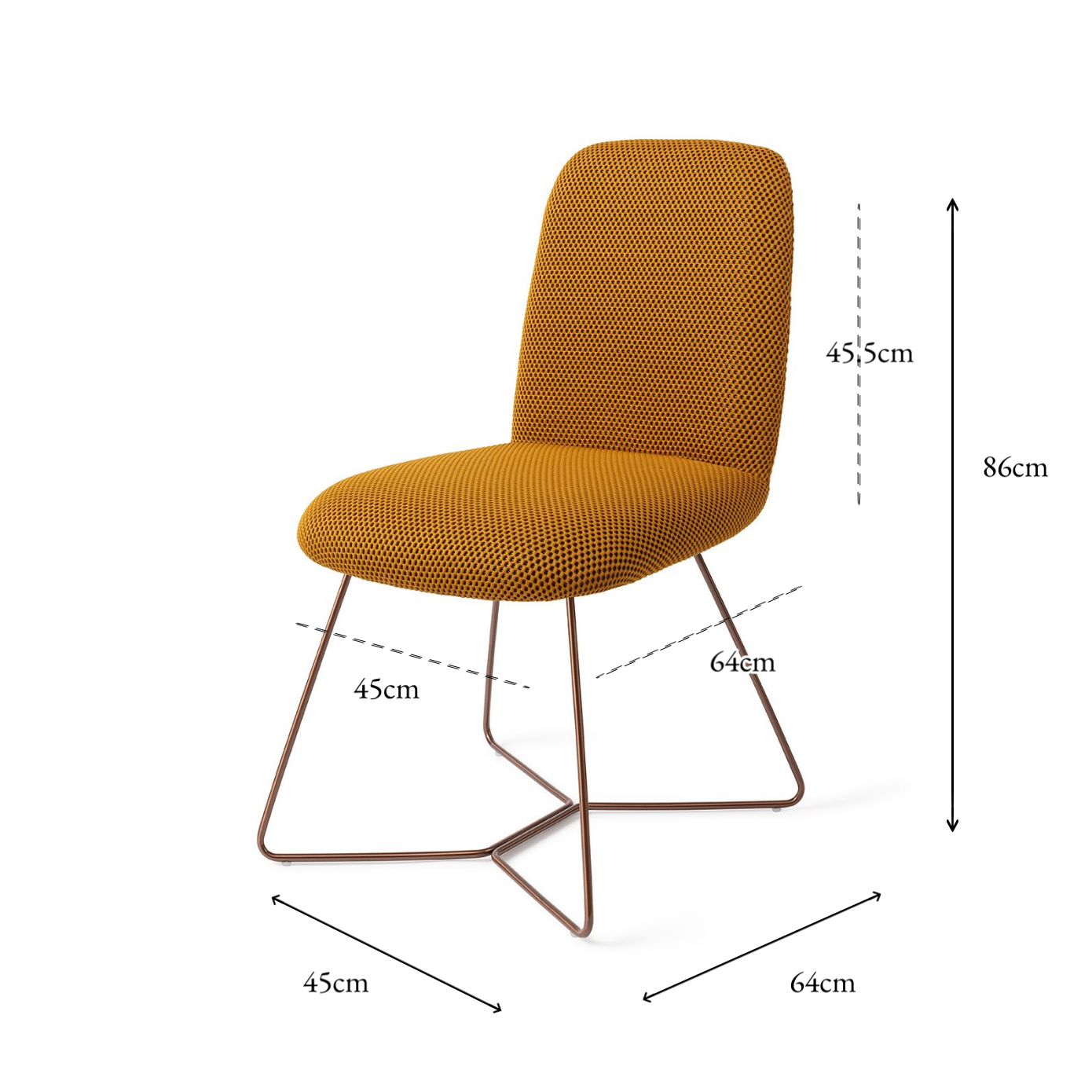 Taiwa Dining Chair Groovy Garam