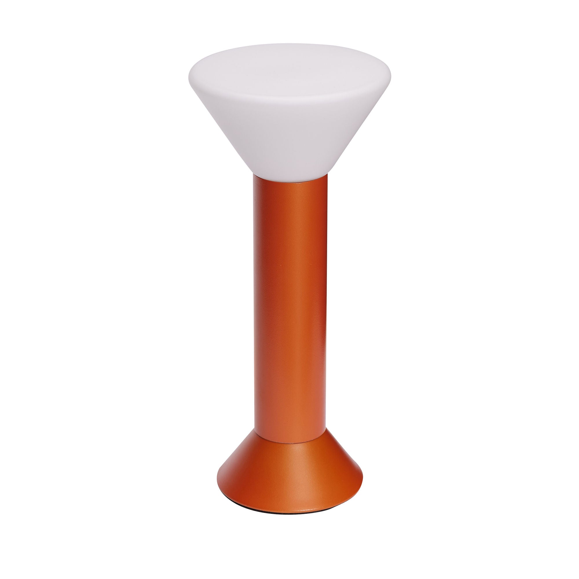 Hübsch Flash Transportabel Lampe Metallic Orange