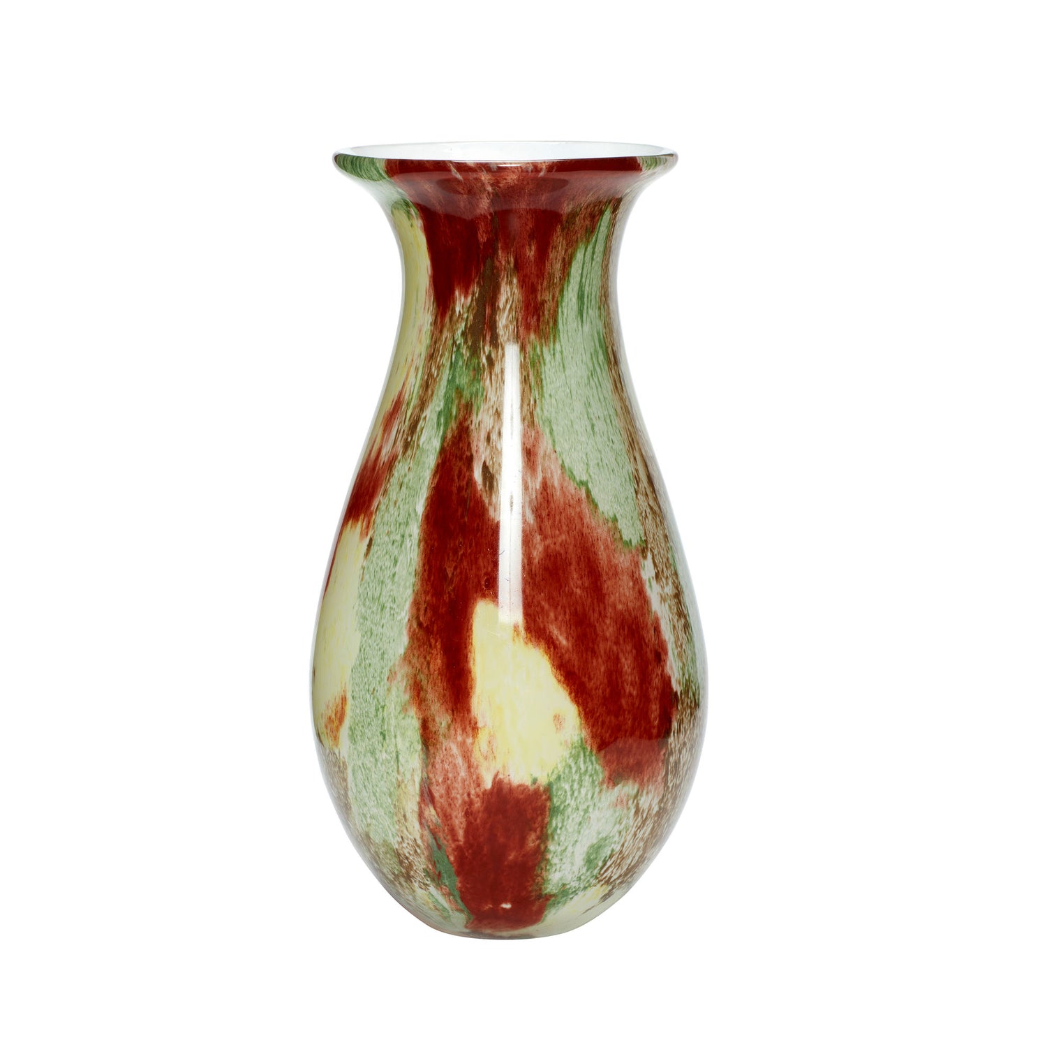 Hübsch Kaleido Vase Burgundy