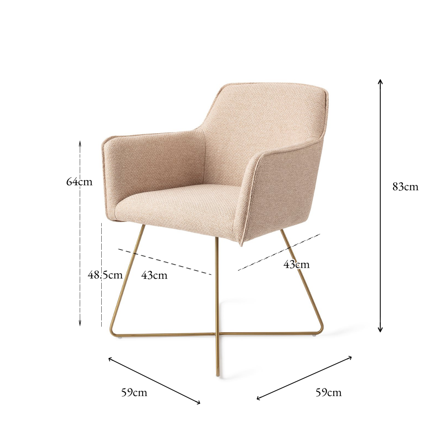 Hofu Dining Chair Wild Walnut